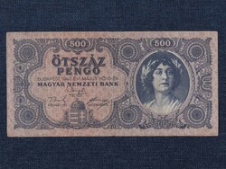 500 Pengő bankjegy 1945 orosz P helyett N betű(id63931)