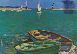 István Boldizsár: resting boats (1897)