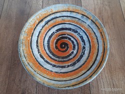 Gorka lívia spiral ceramic wall bowl