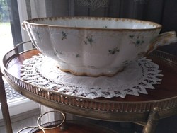 Limoges France Haviland asztalközép -kínáló 1890-ből