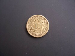 Németország (Weimari Köztársaság) 10 Reichspfennig 1926 A
