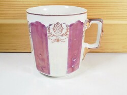 Antique old marked porcelain mug