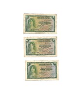 1935 Spanish 5 pesetas.