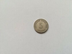 Németország 5 Pfennig 1903 A