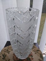 Óriási ólom kristály Bohémia váza