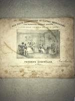 1839 Der erste lehrmeister im clavier-unterricht. Friedrich Burgmüller. 3 Theille. in Mainz