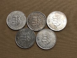 1947 ezüst 5 Forint 5 db