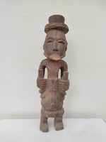Antique African statue Fang ethnic group Cameroon damaged 652 down 6587 devalued