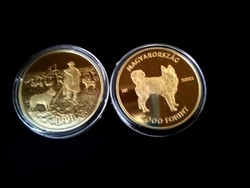 2022. Mudi non-ferrous metal commemorative coin 2000 HUF denomination, the Hungarian shepherd and hunting dog breeds iv. Part
