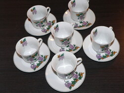 Chinese porcelain coffee cups with bottoms, cheap for sale