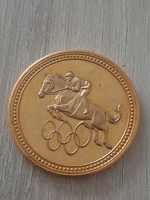 Rare! Munich Olympics 1972 gilded commemorative medals 3 in one