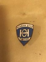 Herman Otto High School Miskolc school badge, badge