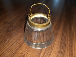 Antique glass with a handle