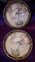 Porcelain bird plate for filling (l2449)