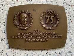 75 years of the national Hungarian mining and metallurgical association, 1967.