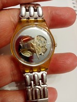 Transparent women's watch