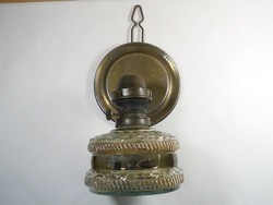 Old kerosene lamp kerosene lamp marked lamp factory budapest hungary lampart
