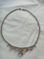 Old Sparkling Gem Necklace