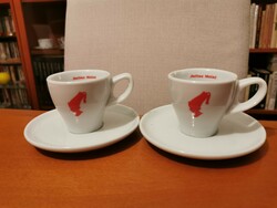 Julius Meinl kávé csésze + alátét - 2 db