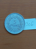 30 FT / DB FRANCIA 5 FRANCS FRANK 1946 ALU.  306