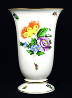 Herend flawless flower pattern vase