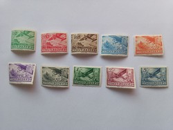 1936. Airplane (iii.)* - Stamp series