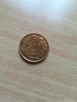 Törökország 500 Lira 1991
