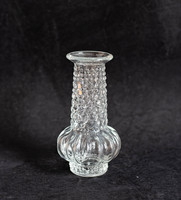 VÉGKIÁRUSÍTÁS! Pavel Panek vase GLASS UNION ROSICE váza - Mid-century modern üveg váza
