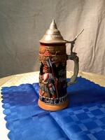 Special ceramic beer mug.