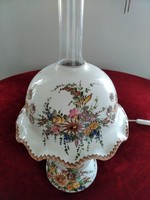 A very nice ceramic petroleum type lamp