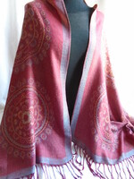 New, 70% pashmina 30% silk luxury scarf, shoulder scarf.