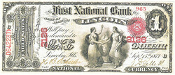 US $1 1873 replica