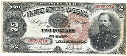 USA 2 dollár 1890 REPLIKA