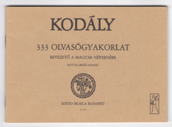 Kodály 333 Olvasógyakorlat Bevezető a magyar népzenébe