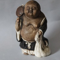 Kínai kerámia buddha szobor / Chinese Ceramic Buddha