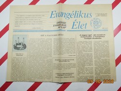 Régi retro újság - Evangélikus Élet - 1989. december 10. Születésnapra