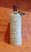 Unopened 1993 Tokaj furmint, in a Rákóczi ceramic bottle