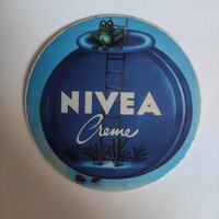 Nivea round card calendar 1990