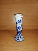 Onion pattern porcelain candle holder 15 cm high (14/d)