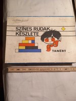 Retro "színes rudak gyűjteménye "