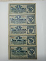 1920 Annual 1 crown 5 serial number trackers unfolded