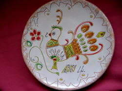 Collector bird cheramiche loi dorgali sardegna plate
