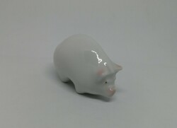 Zsolnay porcelán kis malac!