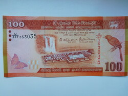 Sri lanka  100 rupees 2016 UNC