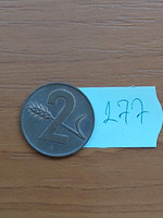 Switzerland 2 rappen 1963 b (bern), bronze 277