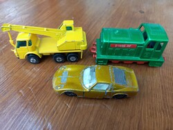 Matchbox Superfast 3 darab, N24 Shunter , N63 Dodge Crane Truck,  N33 Lamborghini Miura