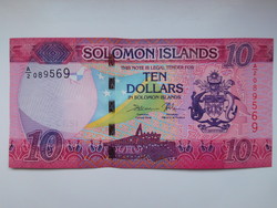 Salamon szigetek 10 dollár 2017 UNC