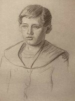 Daffinger Hanna--Fiú portré/1883-1931/