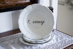 Vintage, country plate (mixed) packages (price/package) - cheaper together. Zsolnay, drasche, haas&czjzek