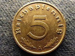 Németország Horogkeresztes 5 birodalmi pfennig 1938 A (id73041)